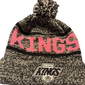 47 Brand Black and Gray Knit Beanie
